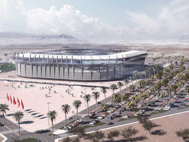 Concurso estadio Alhucemas Marruecos 2026